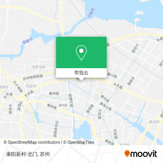 康阳新村-北门地图