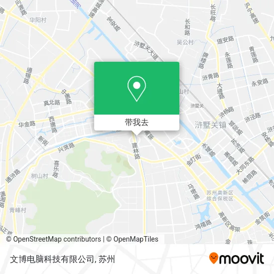 文博电脑科技有限公司地图