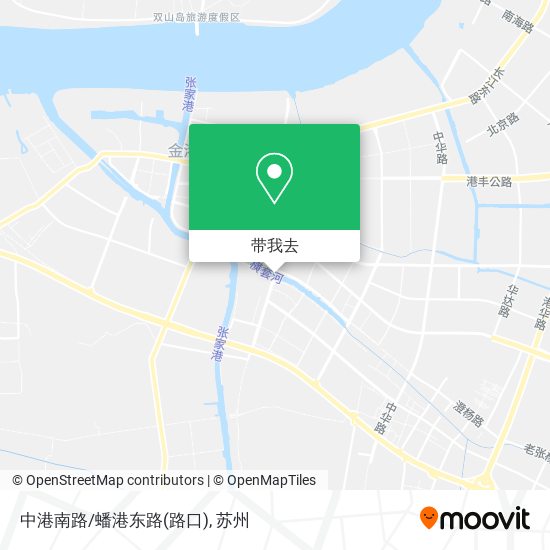 中港南路/蟠港东路(路口)地图
