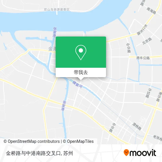 金桥路与中港南路交叉口地图