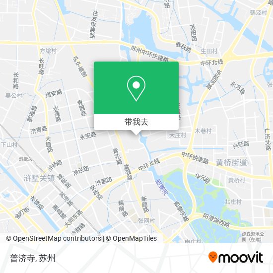 普济寺地图