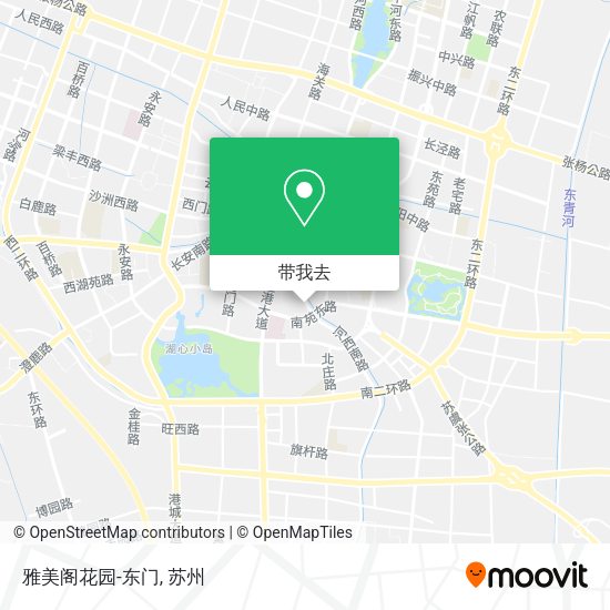 雅美阁花园-东门地图