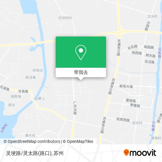 灵埂路/灵太路(路口)地图