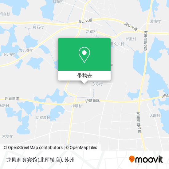 龙凤商务宾馆(北厍镇店)地图