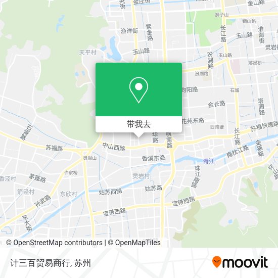 计三百贸易商行地图