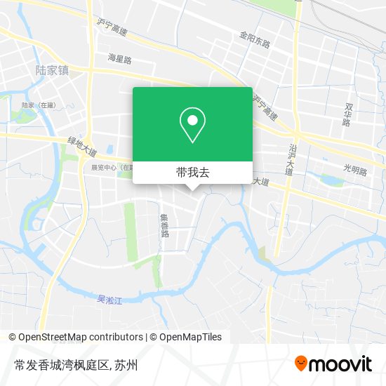 常发香城湾枫庭区地图