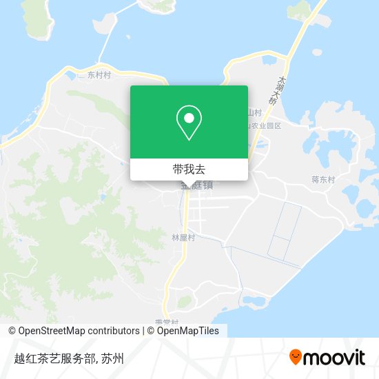 越红茶艺服务部地图