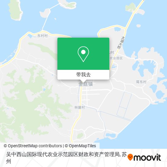 吴中西山国际现代农业示范园区财政和资产管理局地图