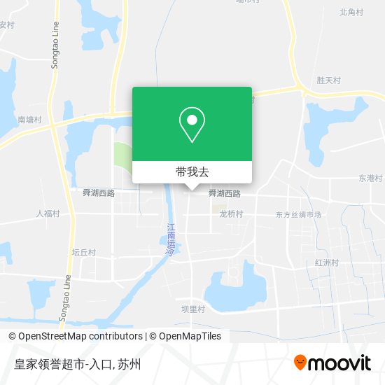皇家领誉超市-入口地图