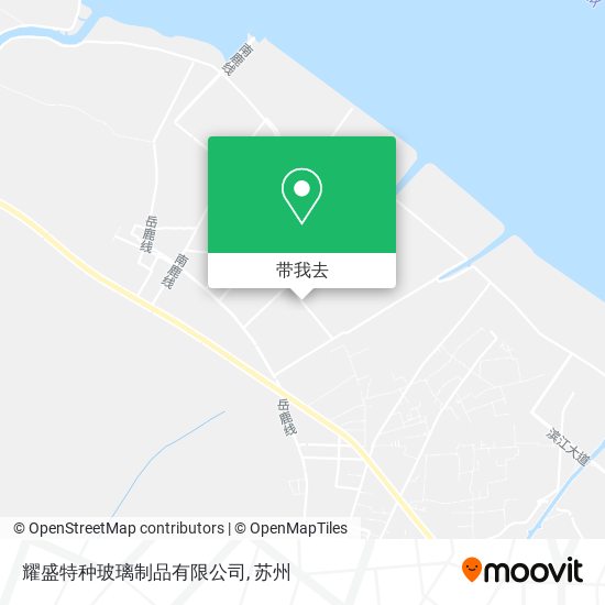 耀盛特种玻璃制品有限公司地图