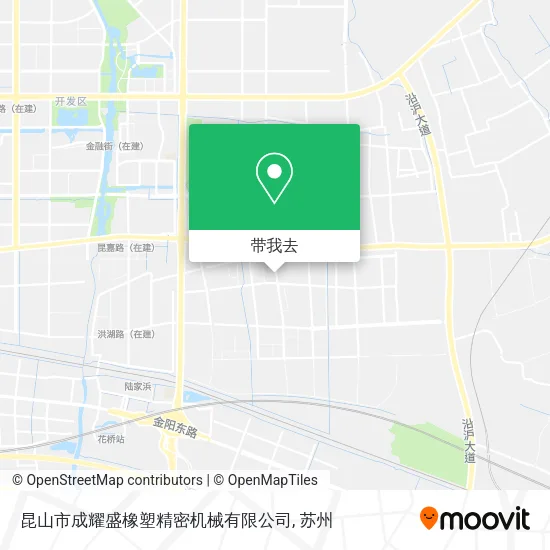 昆山市成耀盛橡塑精密机械有限公司地图