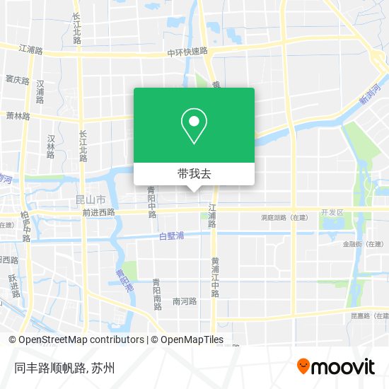 同丰路顺帆路地图
