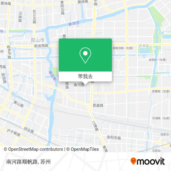 南河路顺帆路地图