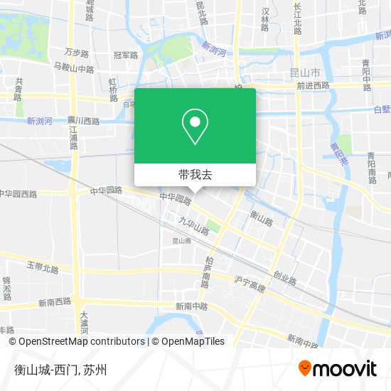 衡山城-西门地图