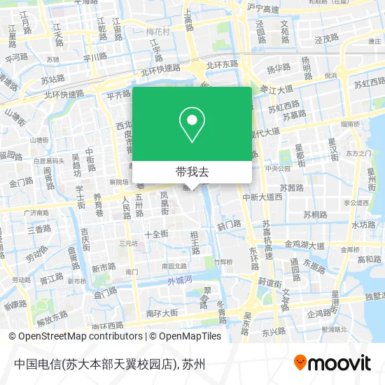 中国电信(苏大本部天翼校园店)地图