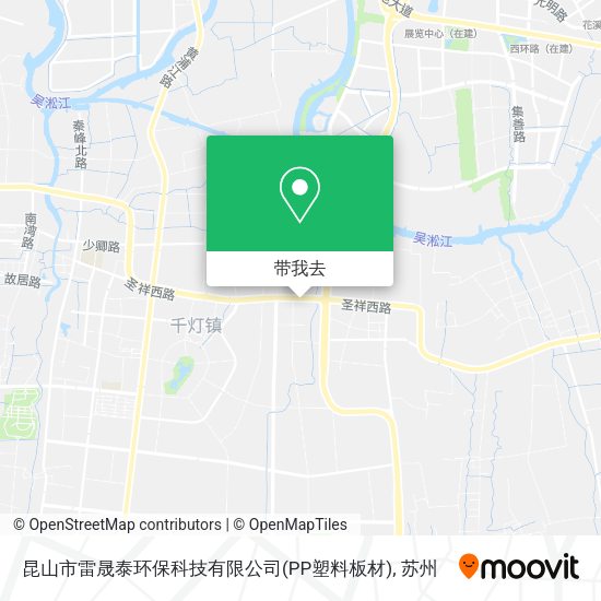 昆山市雷晟泰环保科技有限公司(PP塑料板材)地图