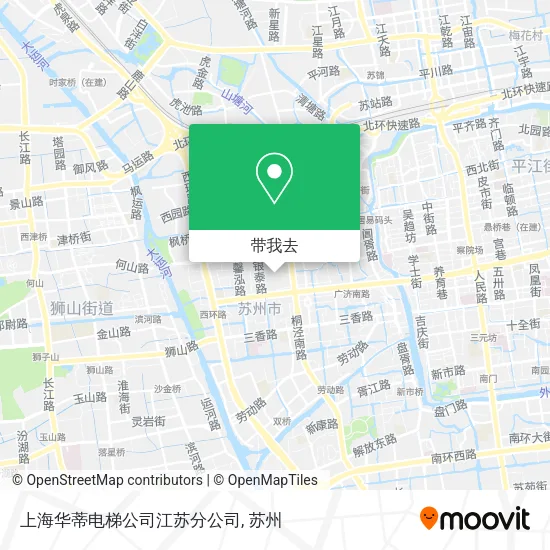 上海华蒂电梯公司江苏分公司地图