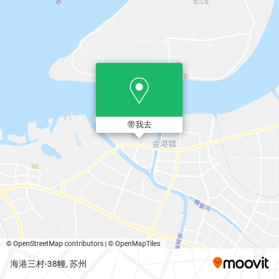 海港三村-38幢地图