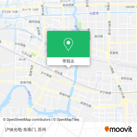 沪铼光电-东南门地图