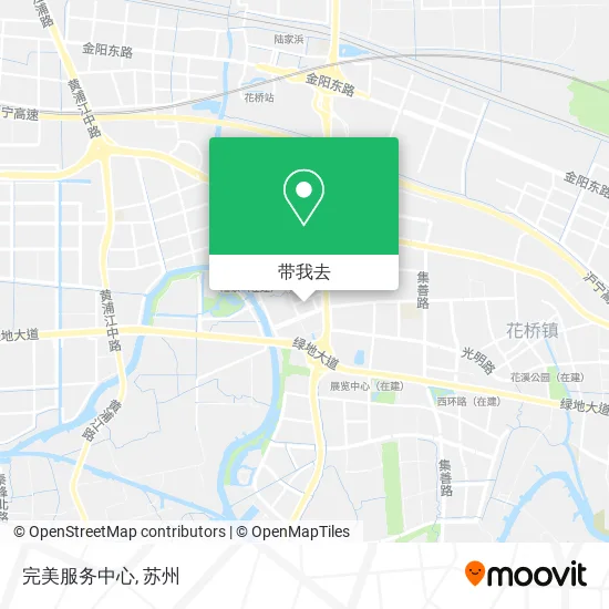 完美服务中心地图
