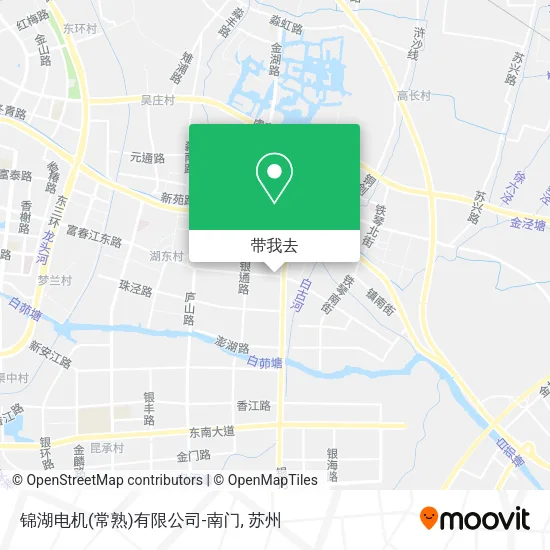 锦湖电机(常熟)有限公司-南门地图