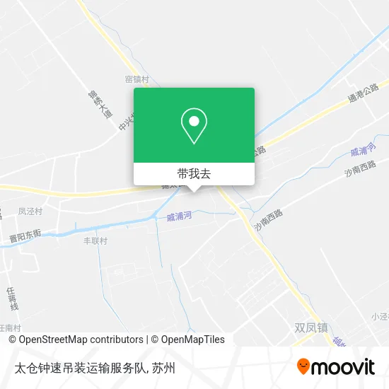 太仓钟速吊装运输服务队地图