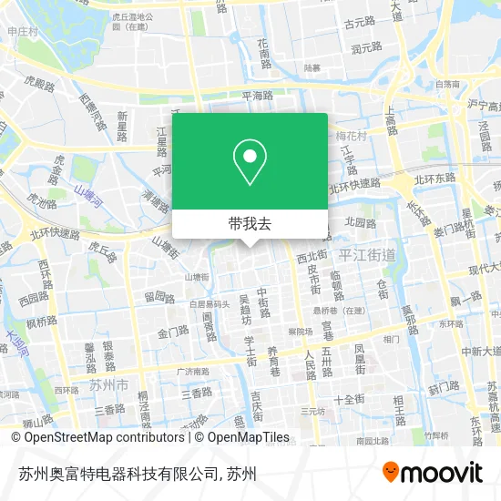苏州奥富特电器科技有限公司地图
