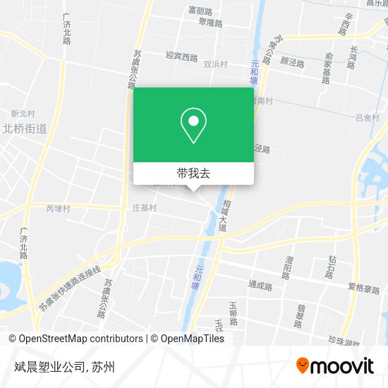 斌晨塑业公司地图