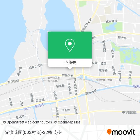 湖滨花园(003村道)-32幢地图