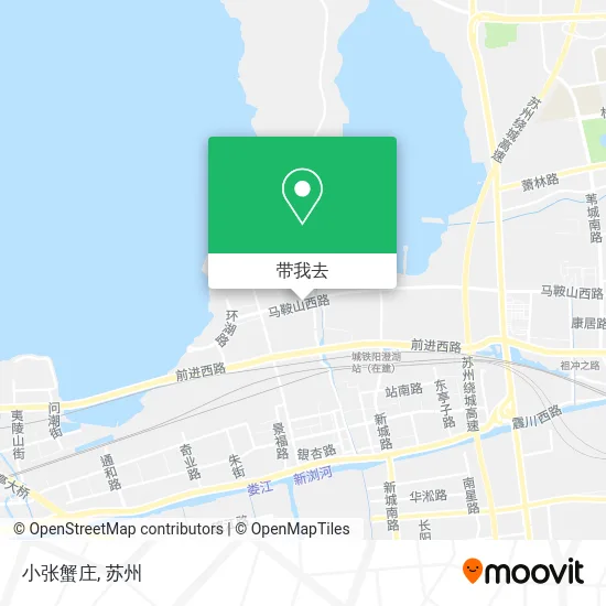 小张蟹庄地图