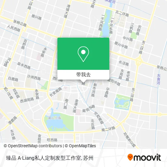 臻品 A·Liang私人定制发型工作室地图