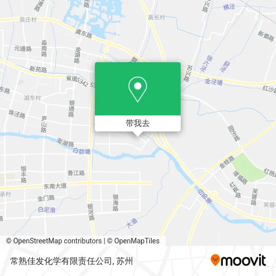 常熟佳发化学有限责任公司地图