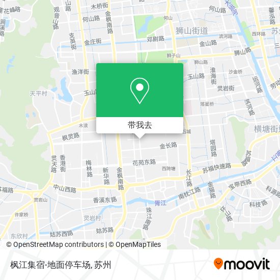 枫江集宿-地面停车场地图