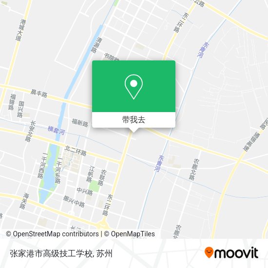 张家港市高级技工学校地图