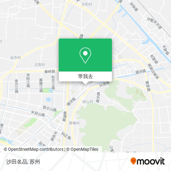 沙田名品地图