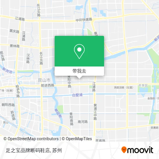 足之宝品牌断码鞋店地图