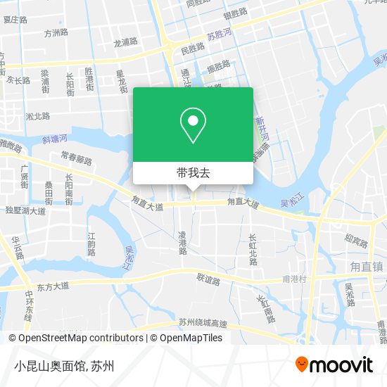 小昆山奥面馆地图