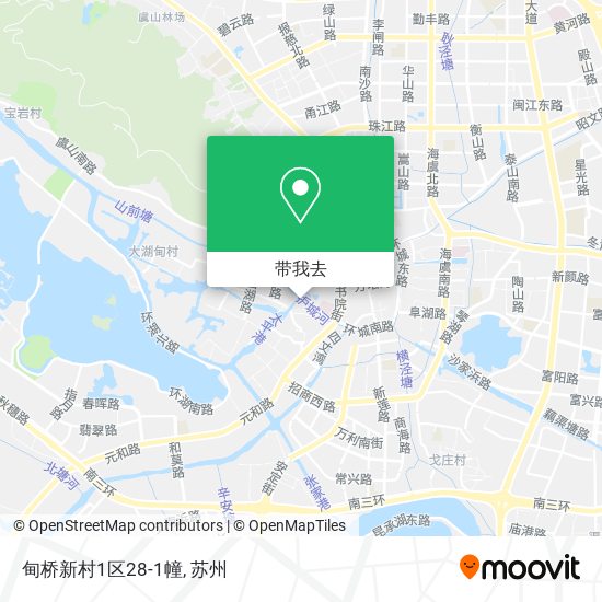 甸桥新村1区28-1幢地图