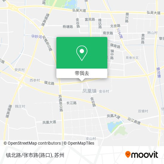 镇北路/张市路(路口)地图