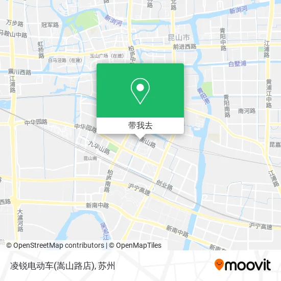 凌锐电动车(嵩山路店)地图
