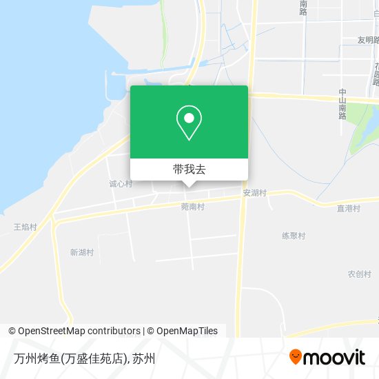 万州烤鱼(万盛佳苑店)地图