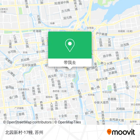 北园新村-17幢地图
