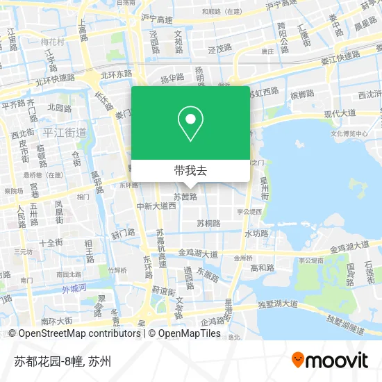 苏都花园-8幢地图