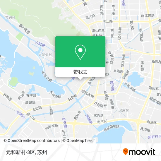 元和新村-3区地图