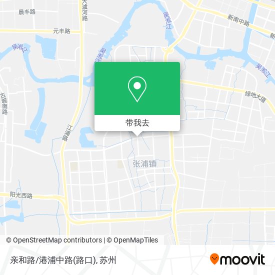 亲和路/港浦中路(路口)地图