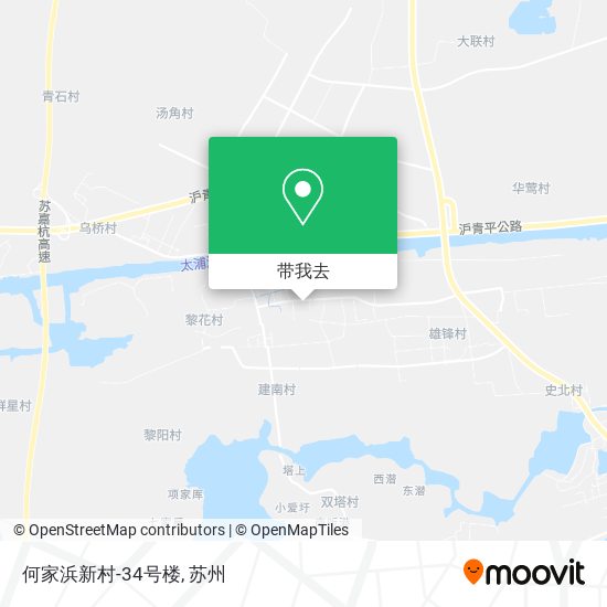 何家浜新村-34号楼地图