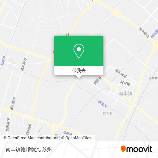 南丰镇德邦物流地图