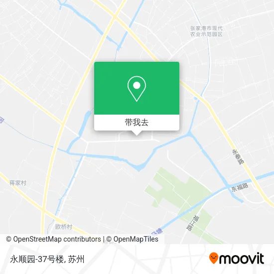 永顺园-37号楼地图