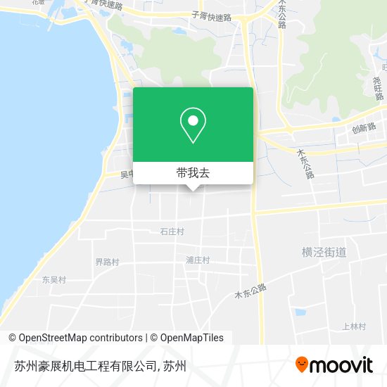 苏州豪展机电工程有限公司地图
