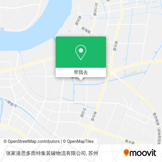 张家港思多而特集装罐物流有限公司地图